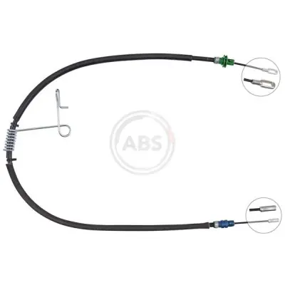 Promoción Exclusiva Cable de accionamiento, freno de estacionamiento A.B.S. K10093